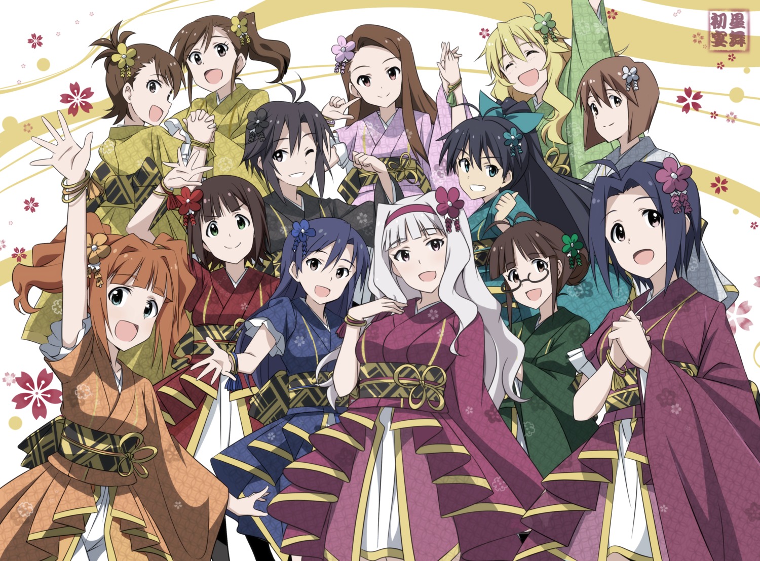 akizuki_ritsuko, amami_haruka, futami_ami, futami_mami, ganaha_hibiki, hagiwara_yukiho, hoshii_miki, kikuchi_makoto