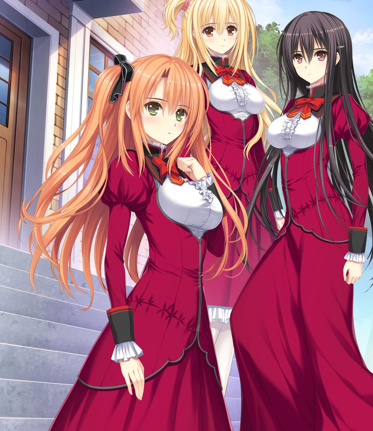 caramel-box, kazahaya_orihime, masaki_mirei, norita, otome_wa_boku_ni_koi_shiteru_3_trinkle_stars, seifuku, trap, yuuki_hisoka