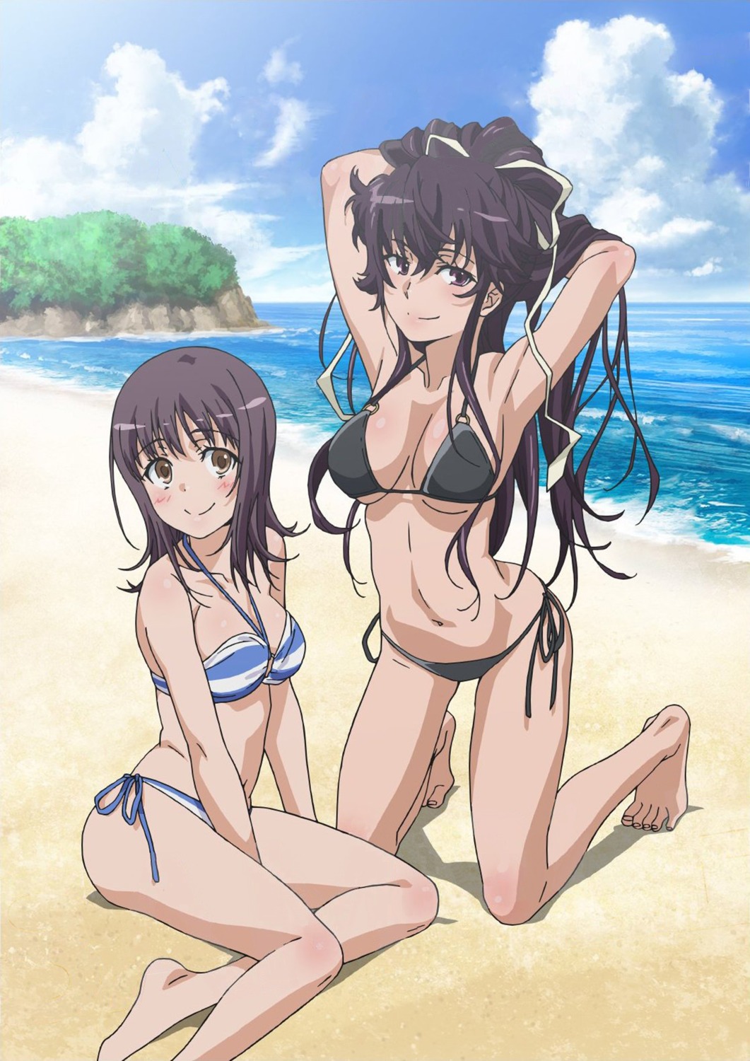 bikini, cleavage, itsuwa, jpeg_artifacts, kanzaki_kaori, swimsuits, toaru_majutsu_no_index, underboob