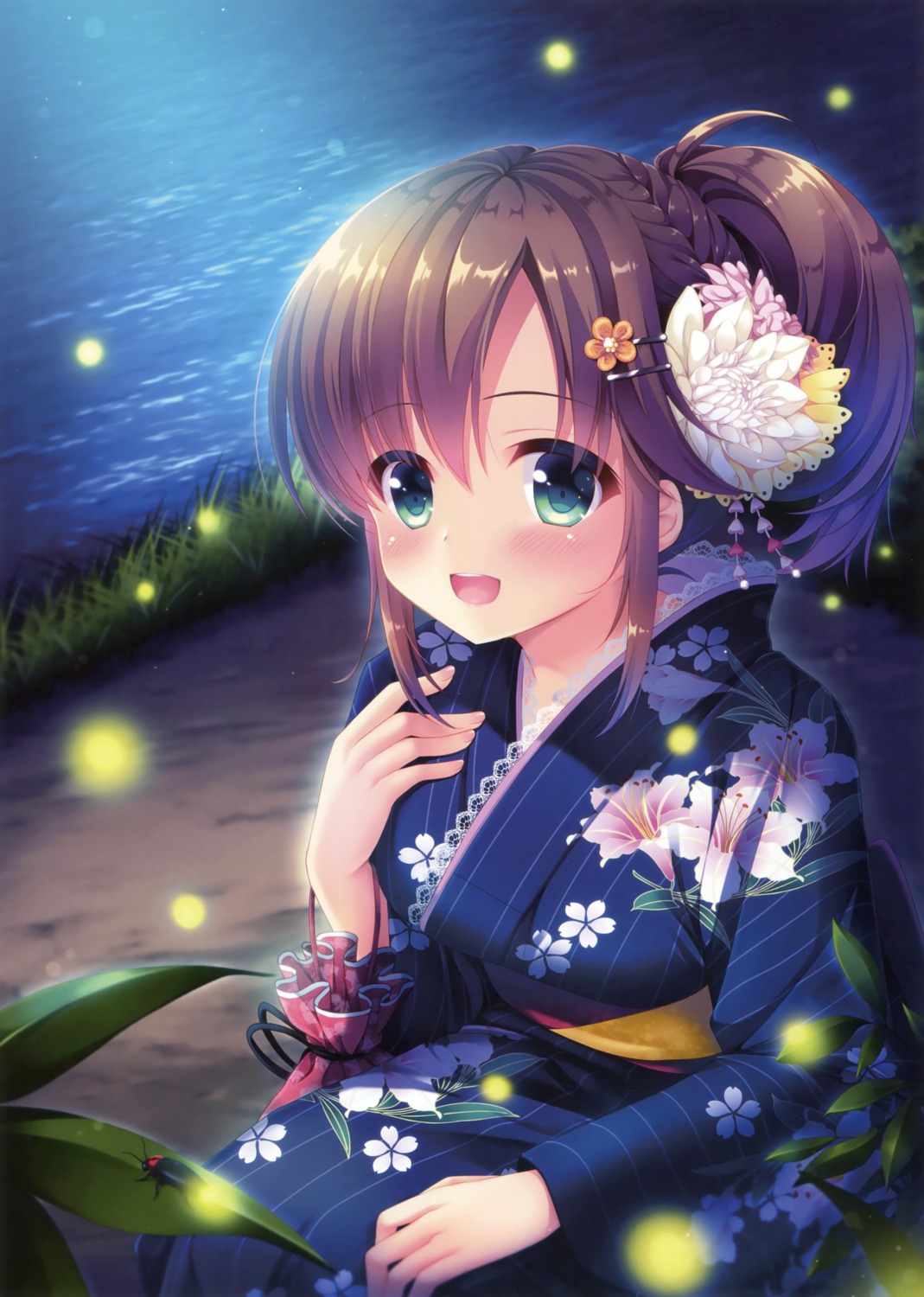 mizukoshi_mayu, yukata