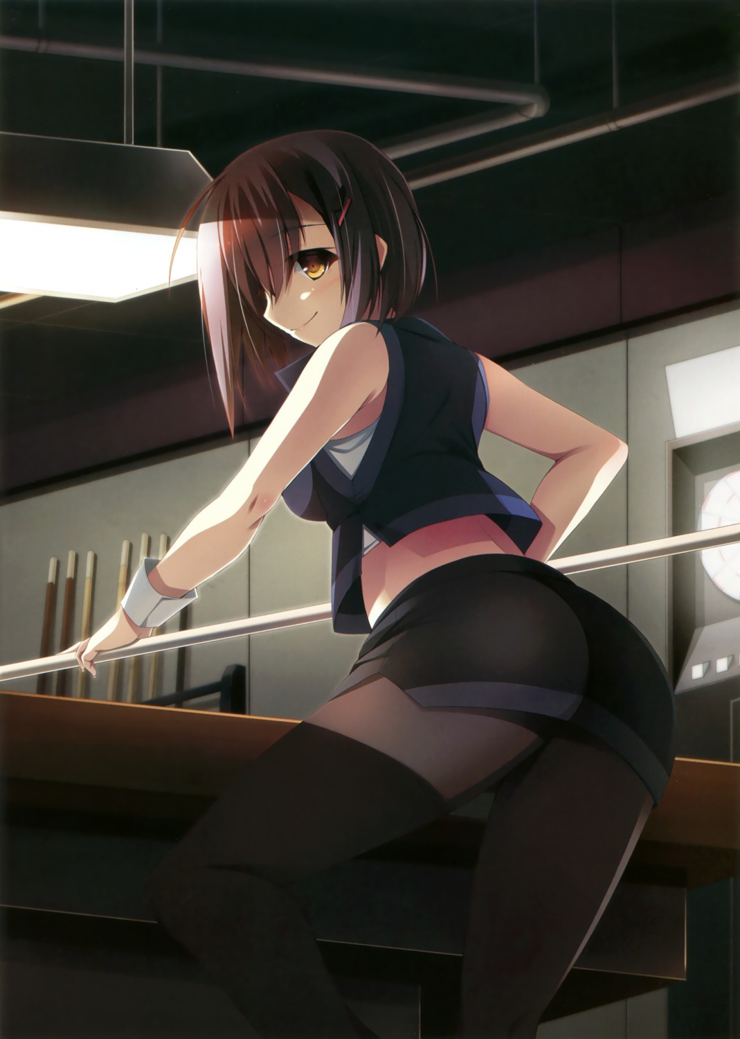 ass, pantyhose, yuuki_makoto