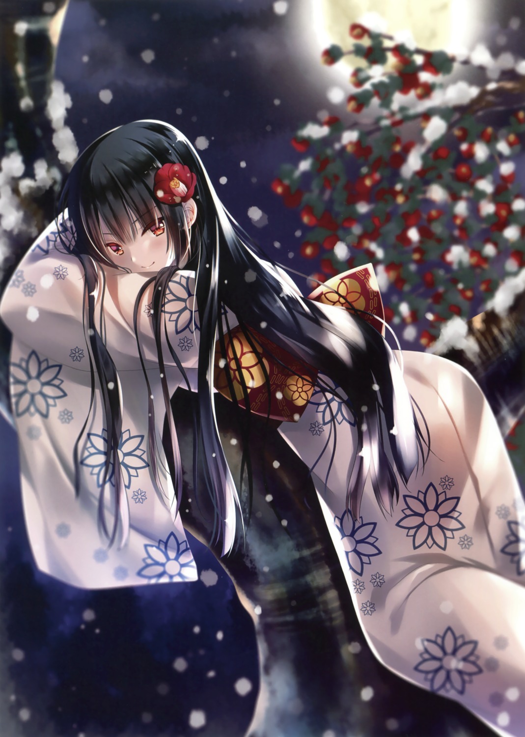 ass, see_through, yukata, zinno