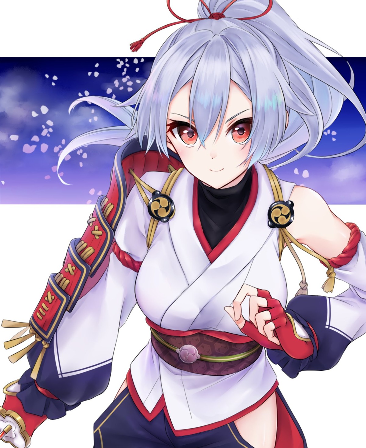 aoyashio_rin, armor, fate/grand_order, japanese_clothes, tomoe_gozen_(fate)