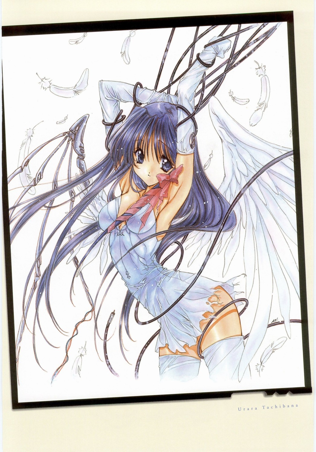 angel, nanase_aoi, seraphim_call, wings