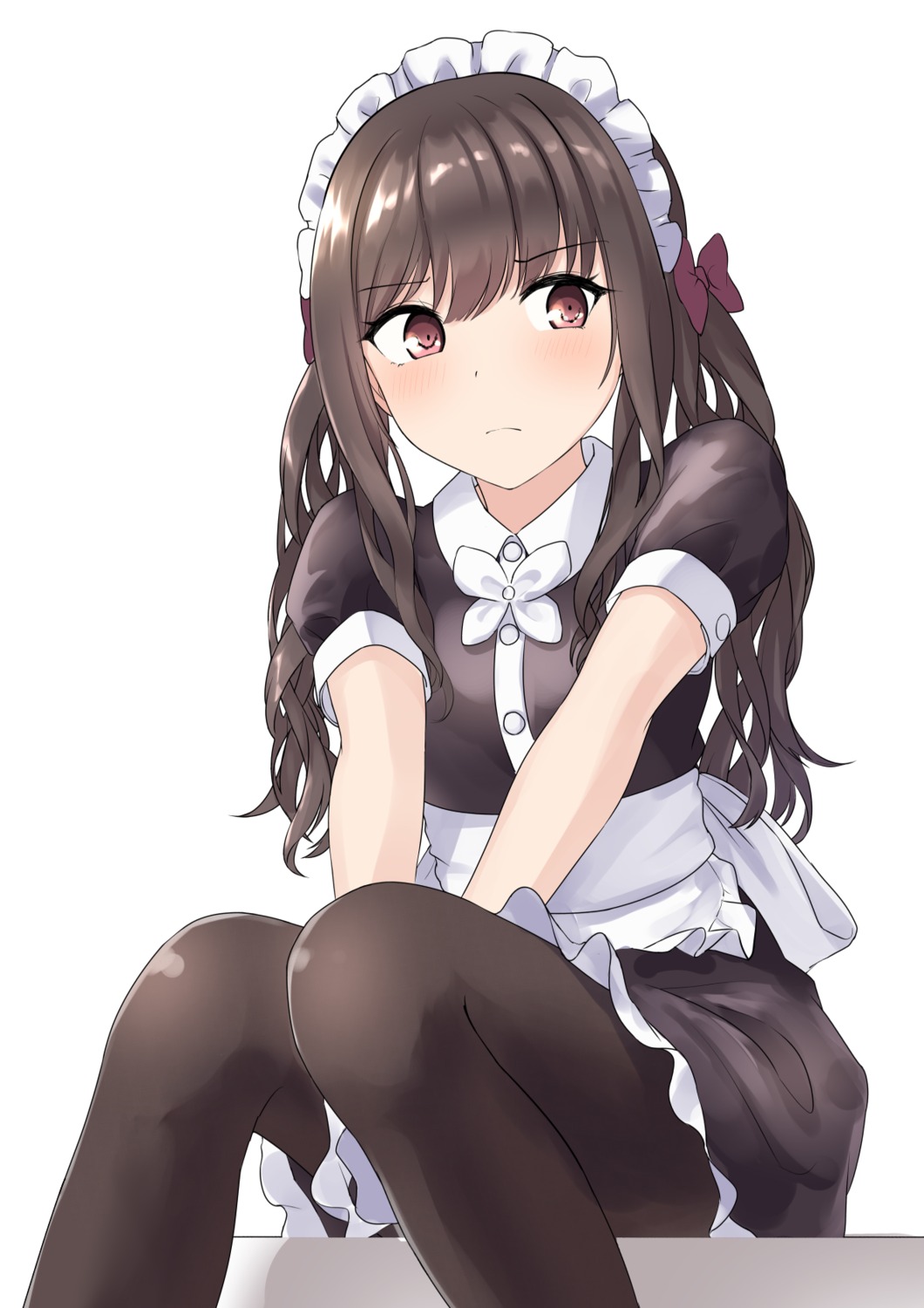 maid, minagiku, pantyhose