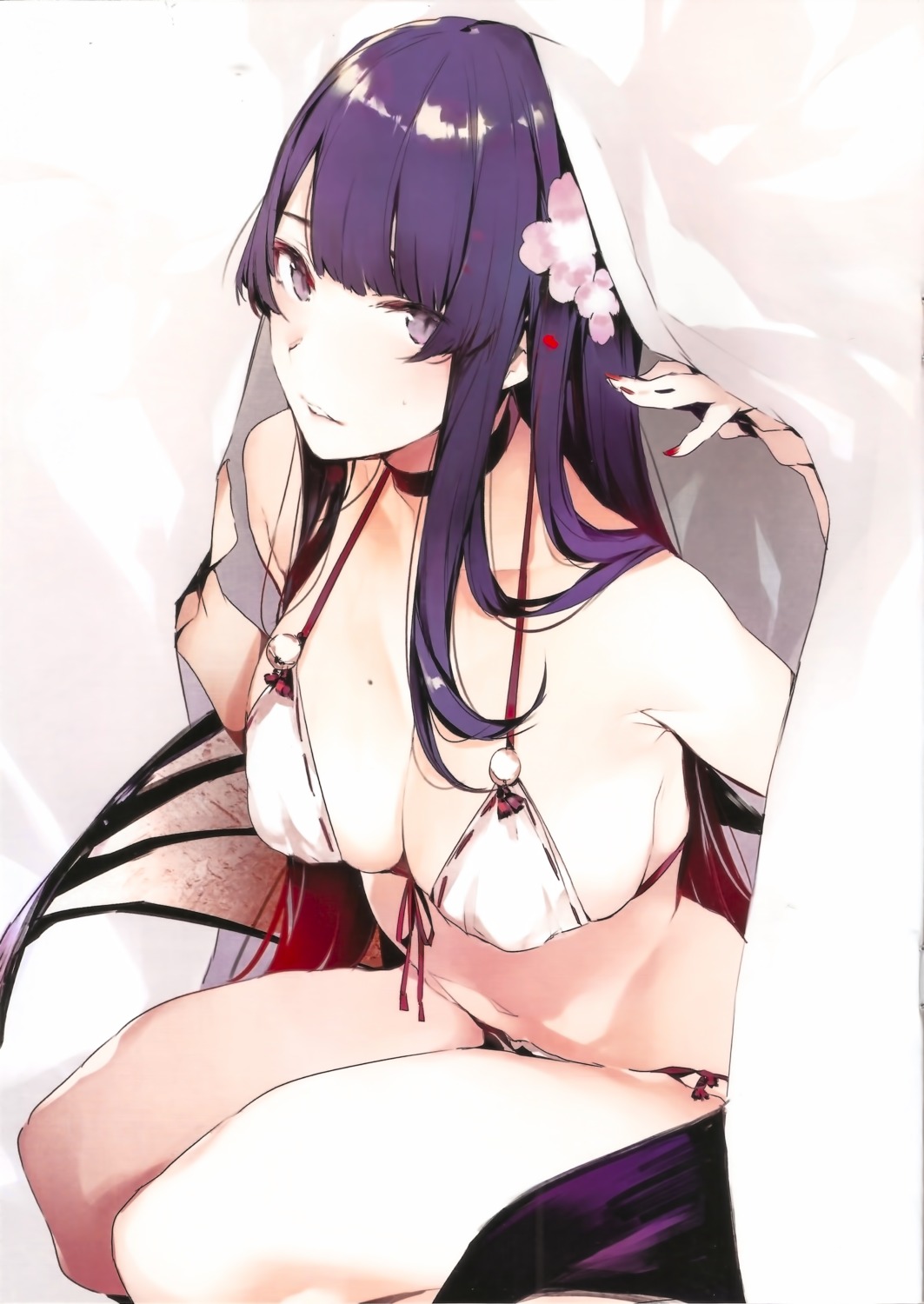 bikini, cleavage, psychosteak, shunsei, swimsuits, wings