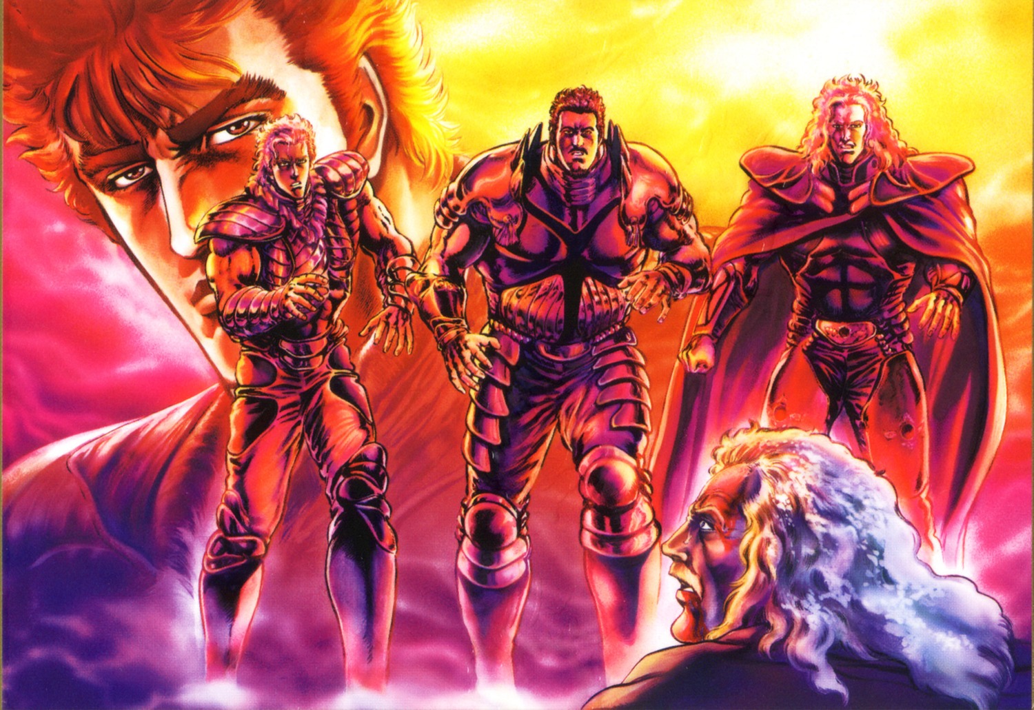 hokuto_no_ken, kenshiro, male, rei_(hokuto_no_ken)