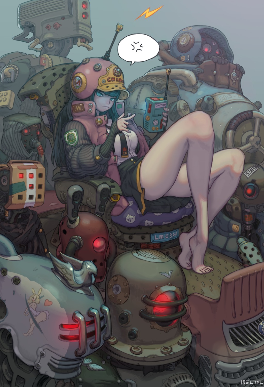 feet, mecha, weltol