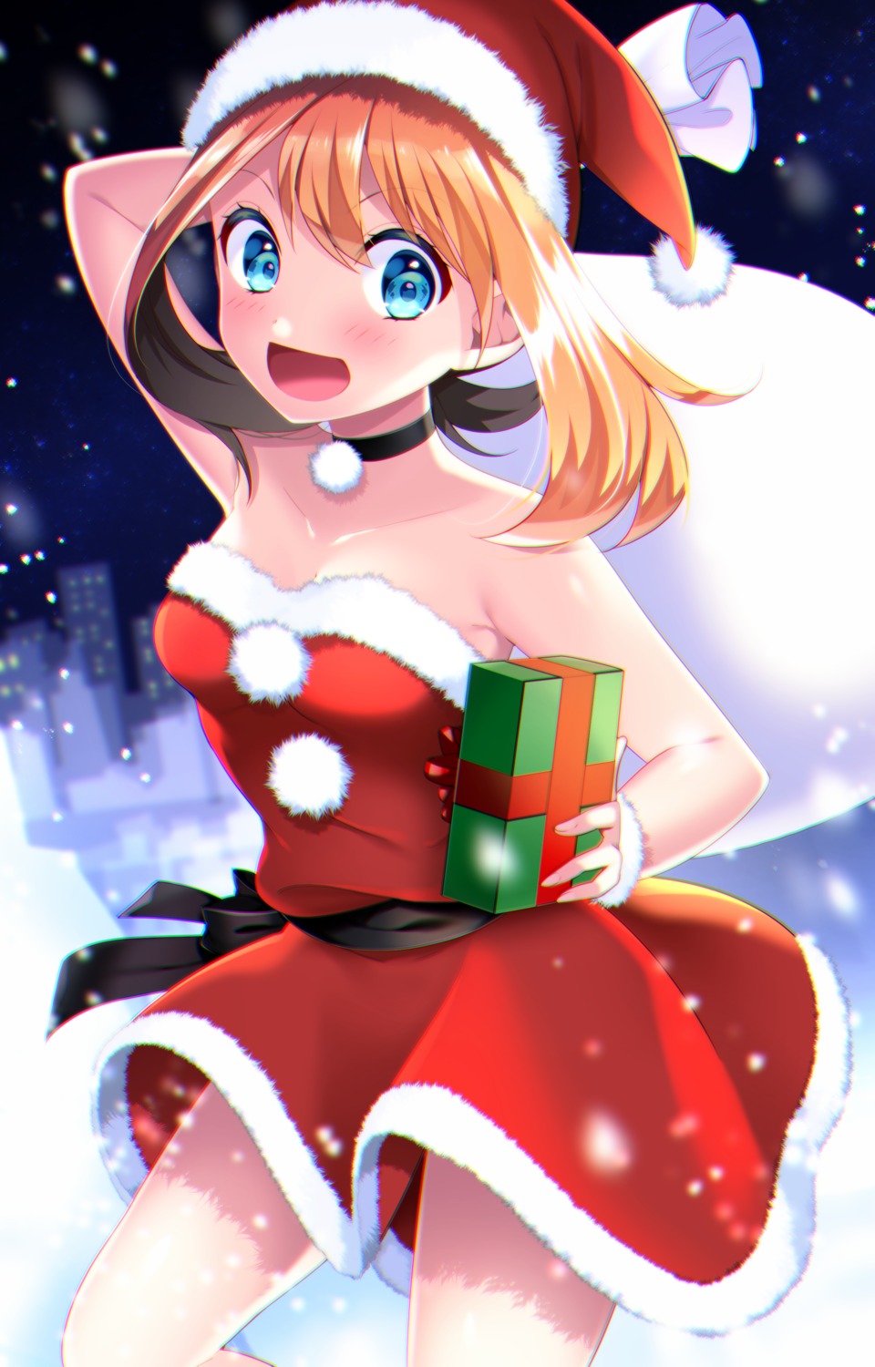 christmas, dress, haruka_(pokemon), pokemon, pokemon_oras, pokemon_rse, yuihiko