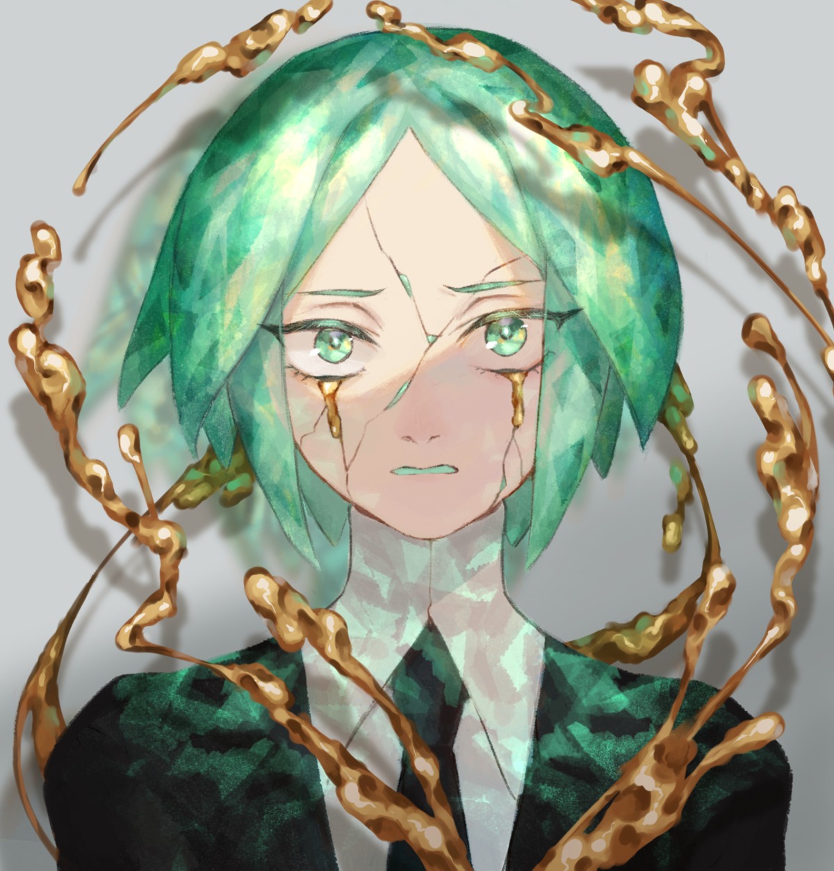 business_suit, houseki_no_kuni, phosphophyllite, u_suke