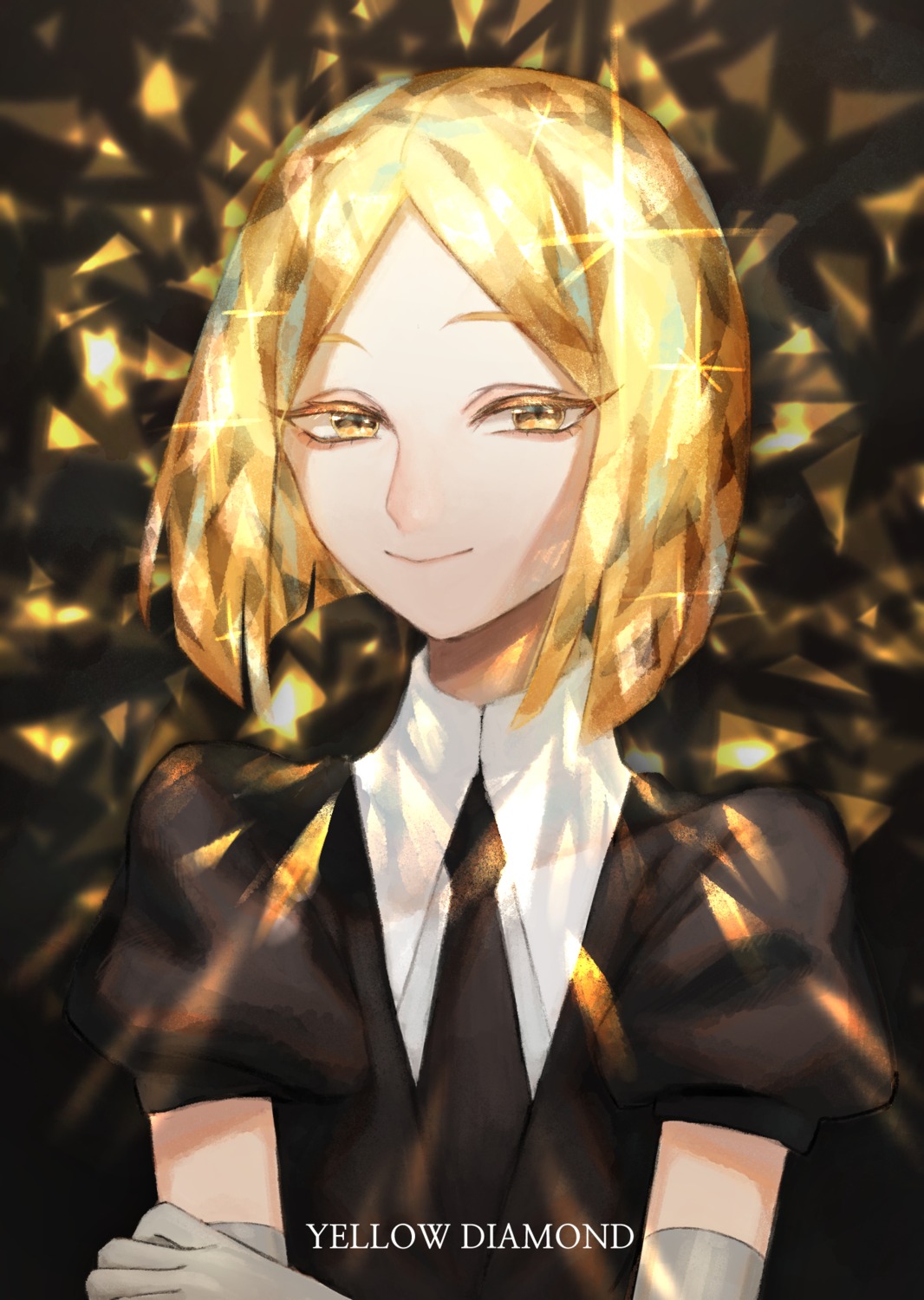 business_suit, houseki_no_kuni, u_suke, yellow_diamond