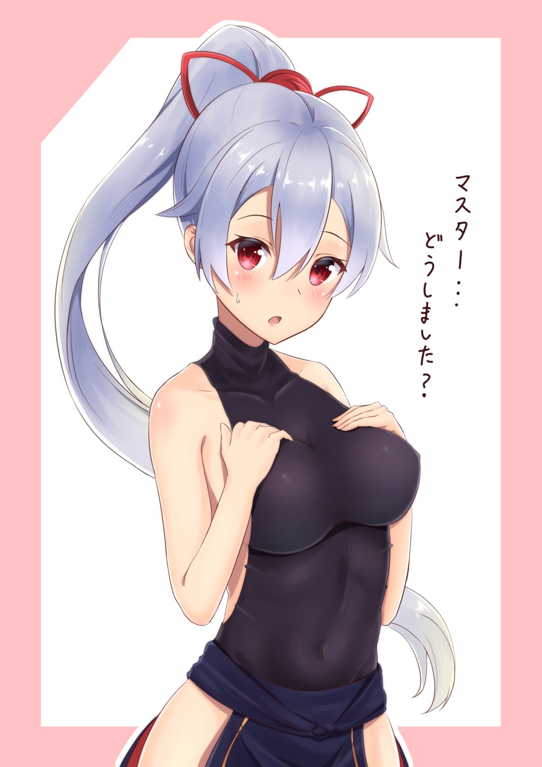 breast_hold, fate/grand_order, furan_(pixiv20237436), tomoe_gozen_(fate)