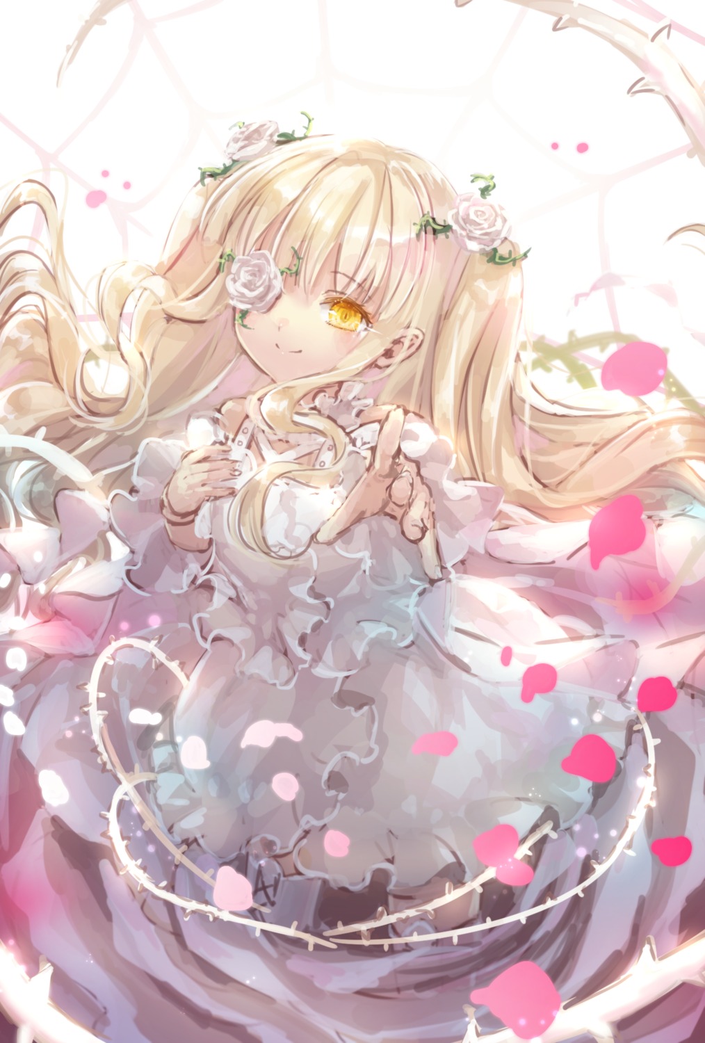 dress, eyepatch, gothic_lolita, kirakishou, lolita_fashion, rozen_maiden, yumeichigo_alice