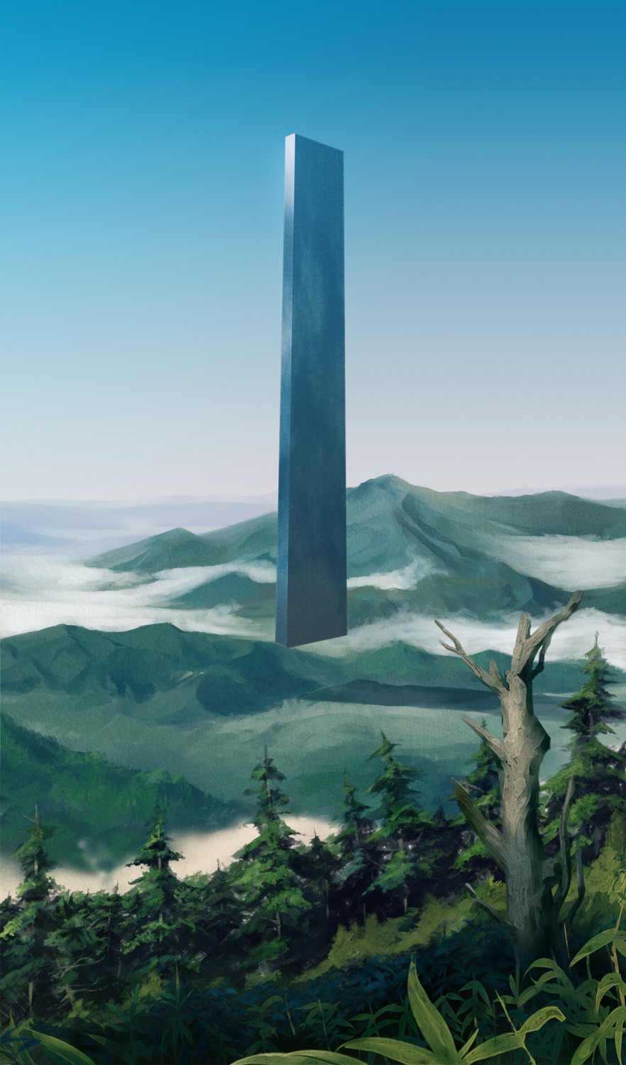 blank_(artist), landscape, monolith