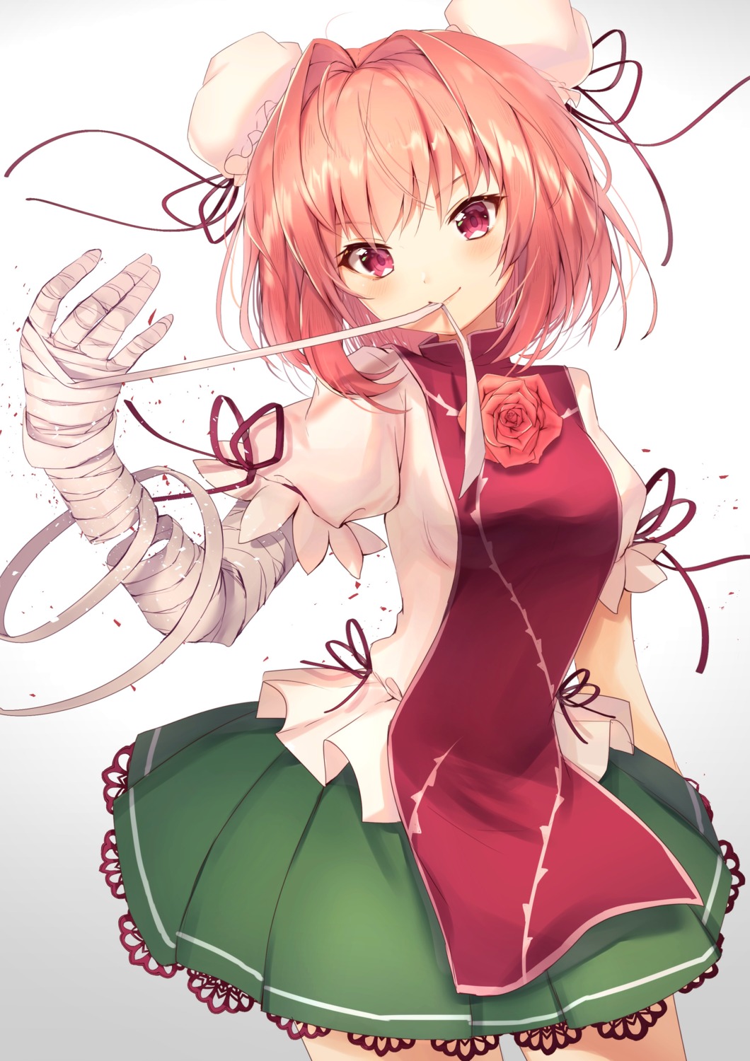 bandages, ibaraki_kasen, nenobi_(nenorium), touhou