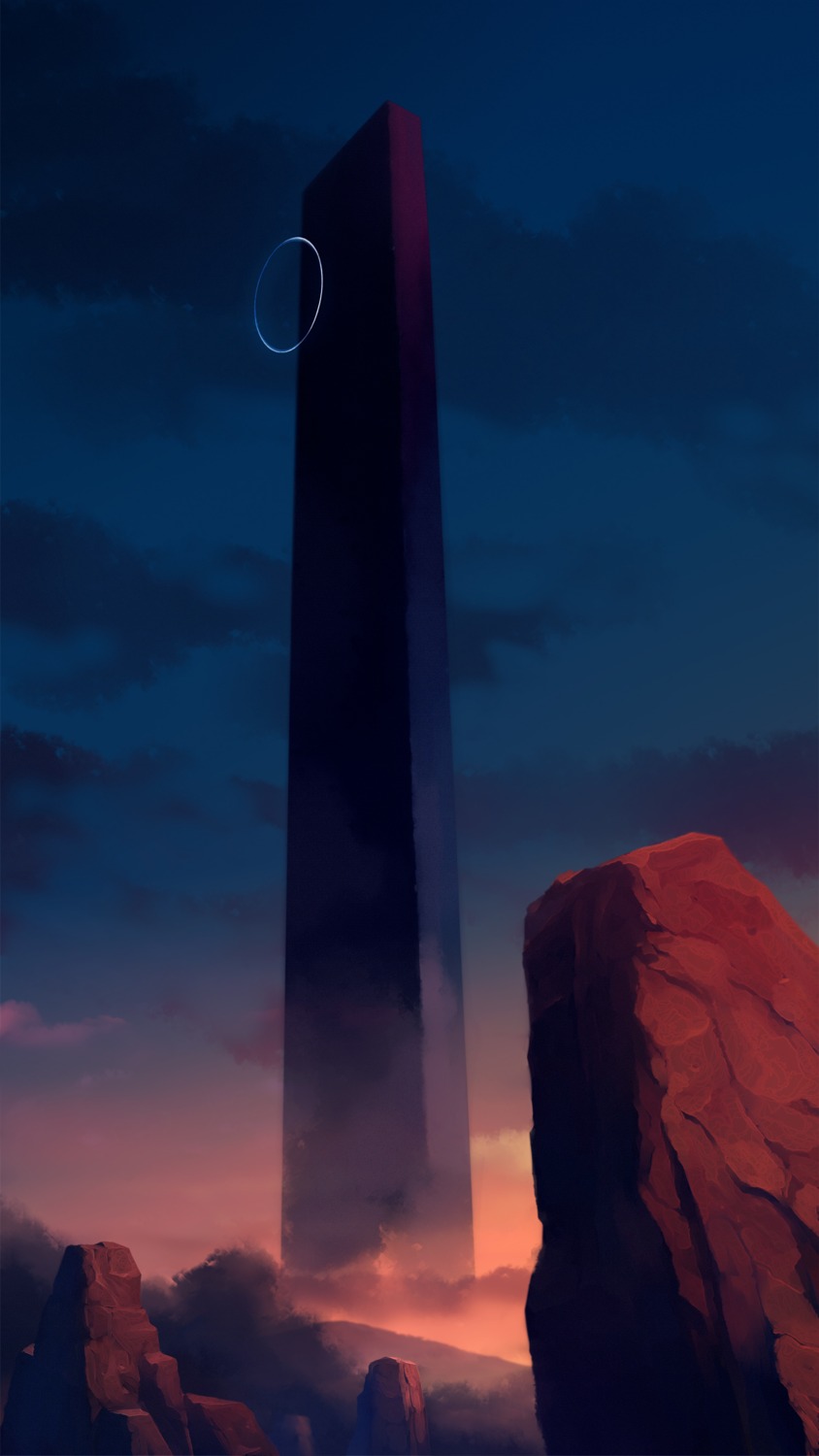 landscape, monolith, tagme
