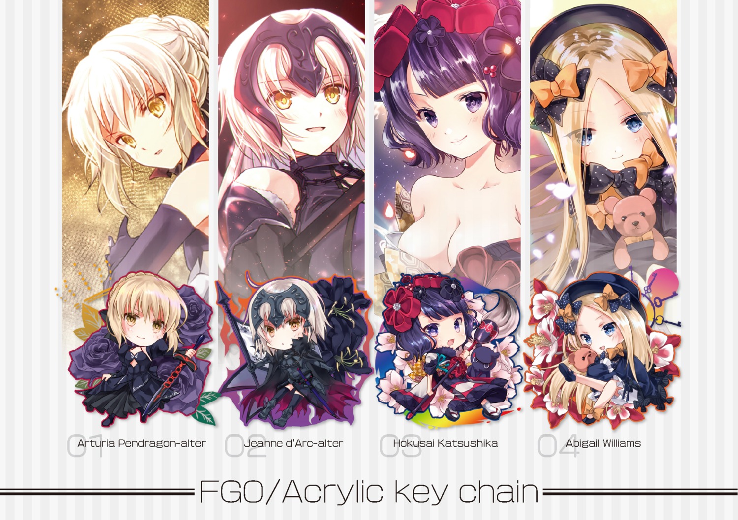 abigail_williams_(fate), armor, artoria_pendragon_(fate), artoria_pendragon_alter_(fate), bloomers, chibi, dress, fate/grand_order
