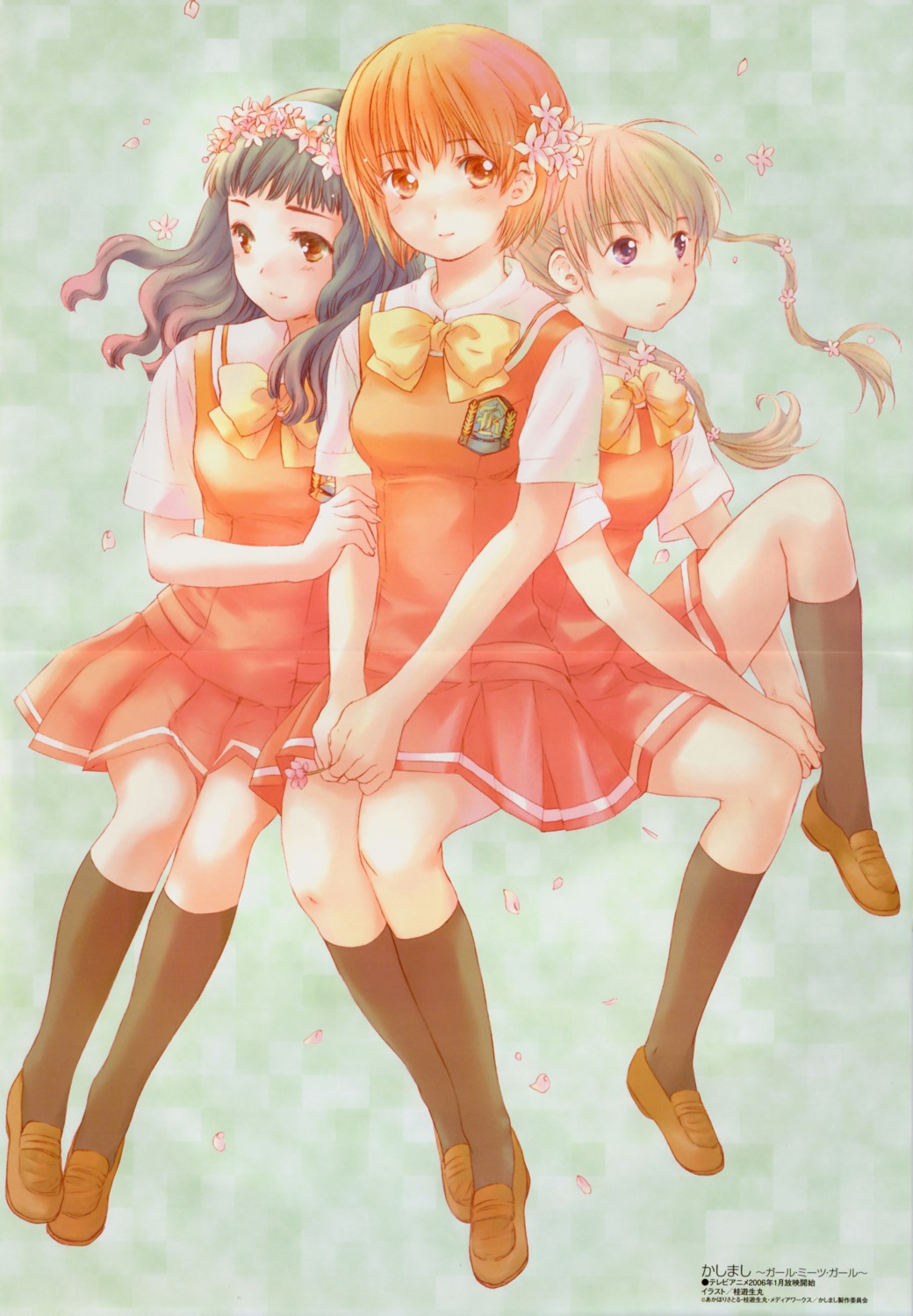 crease, dress, fixme, kamiizumi_yasuna, kashimashi, katsura_yukimaru, kurusu_tomari, osaragi_hazumu
