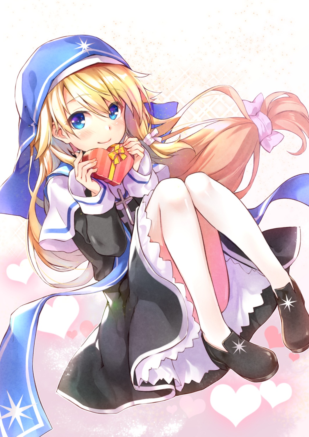 hika_(cross-angel), magi_in_wanchin_basilica, nun, pantyhose, valentine, xiao_ma