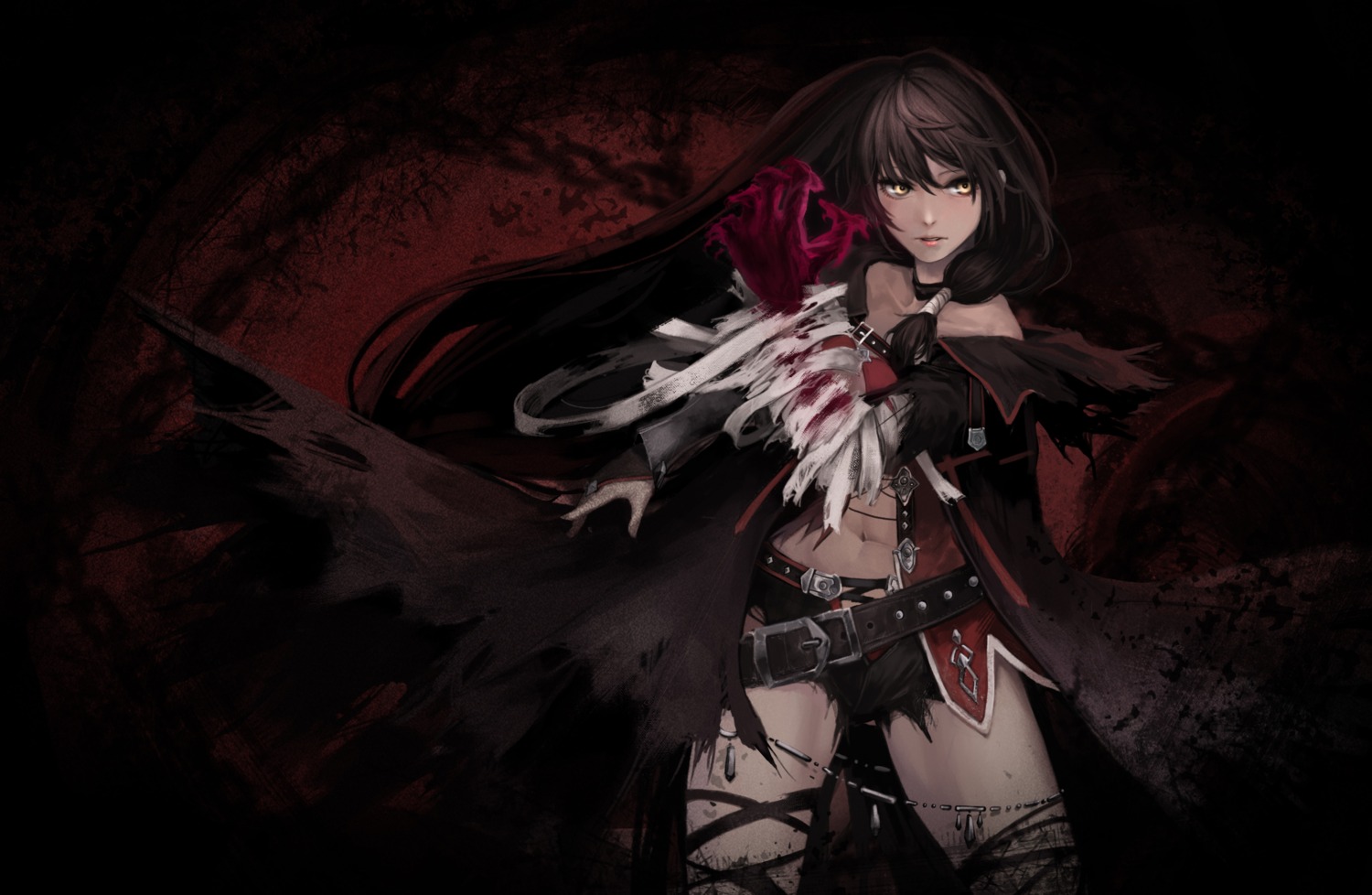 bandages, tales_of, tales_of_berseria, torn_clothes, tunamayo_(dsasd751), velvet_crowe
