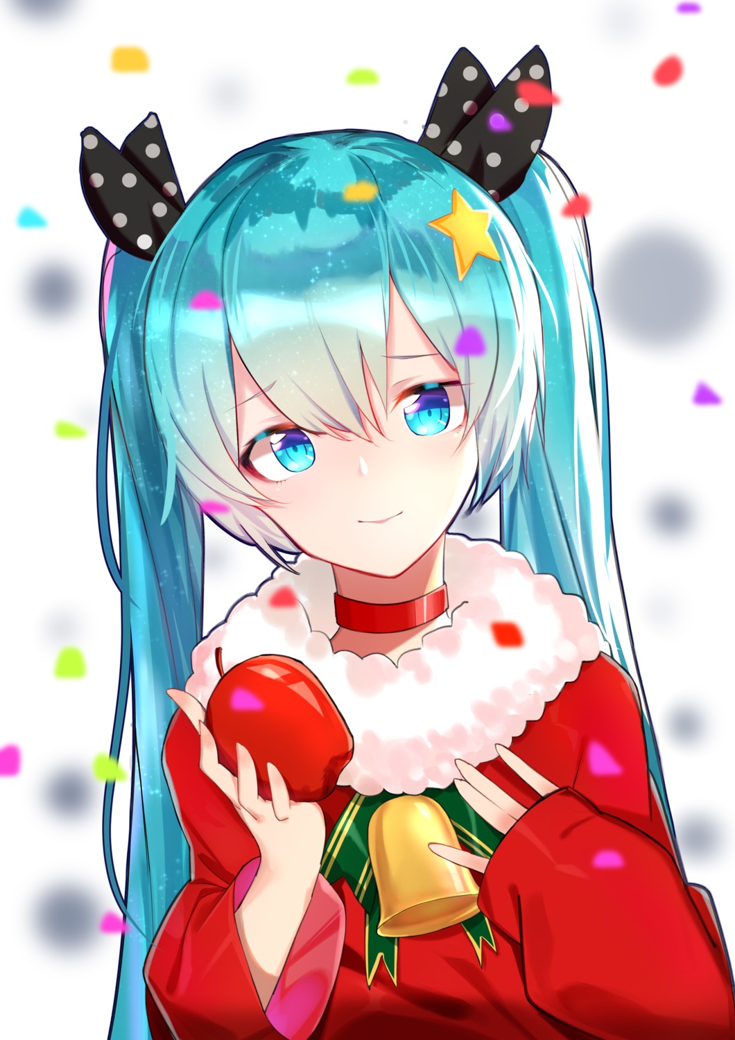 christmas, hatsune_miku, qingli_green, vocaloid