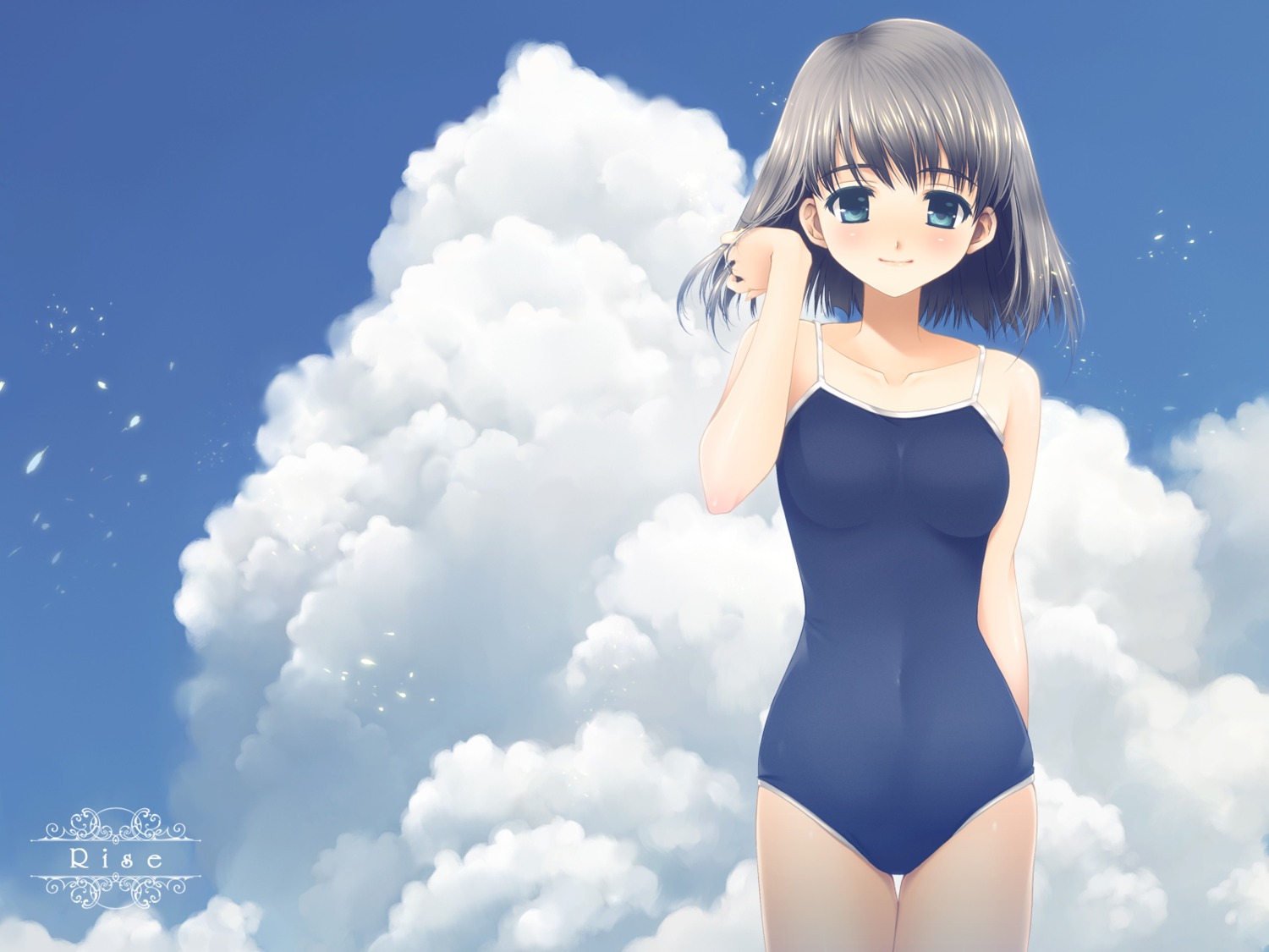 swimsuits, touto_seiro, wallpaper