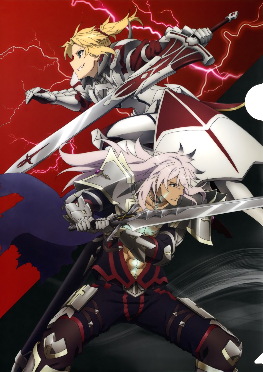 armor, fate/apocrypha, fate/stay_night, mordred_(fate), siegfried_(fate), sword
