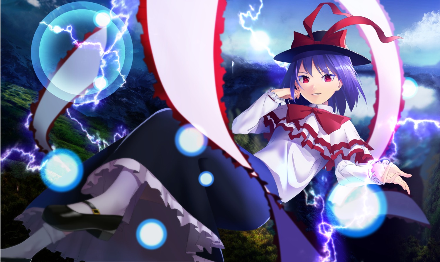 gomibukurokarasu, nagae_iku, touhou