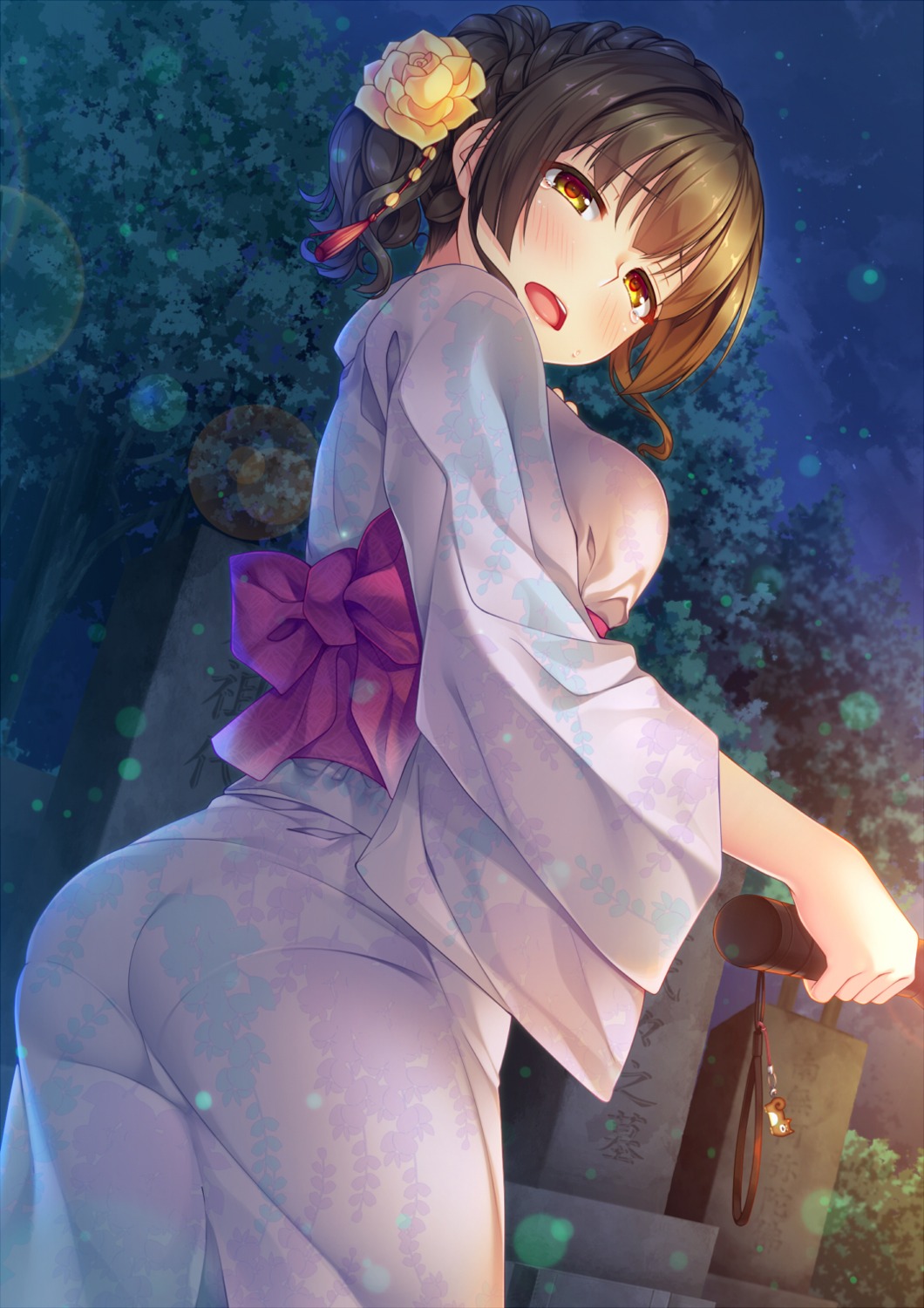 ass, imachireki, yukata