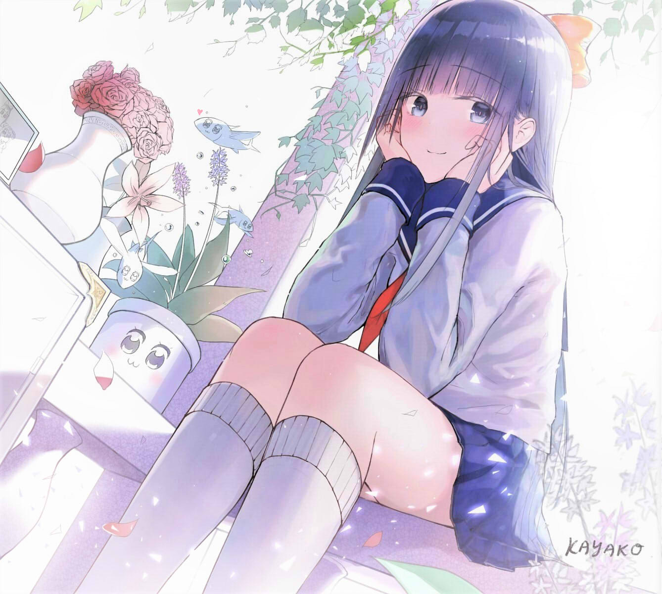 kayakooooo, pipimi, pop_team_epic, seifuku