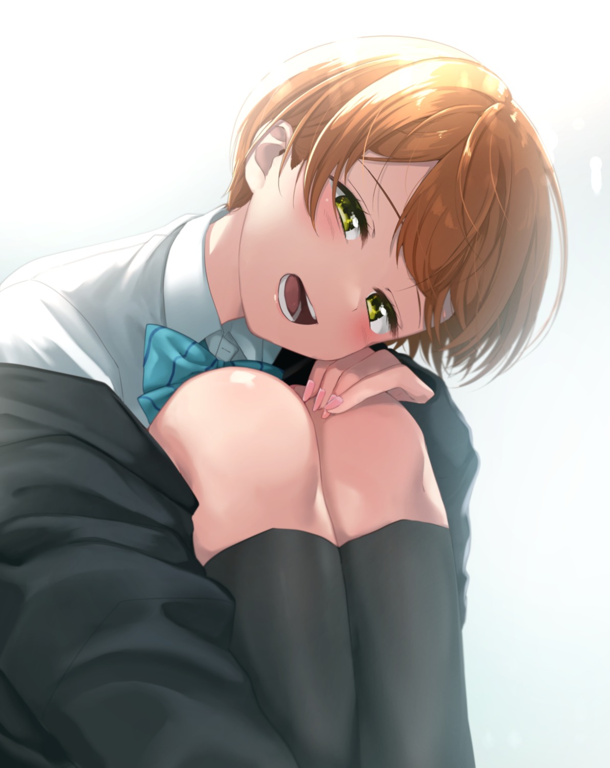 hoshizora_rin, love_live!, love_live!_(series), seifuku, yuama