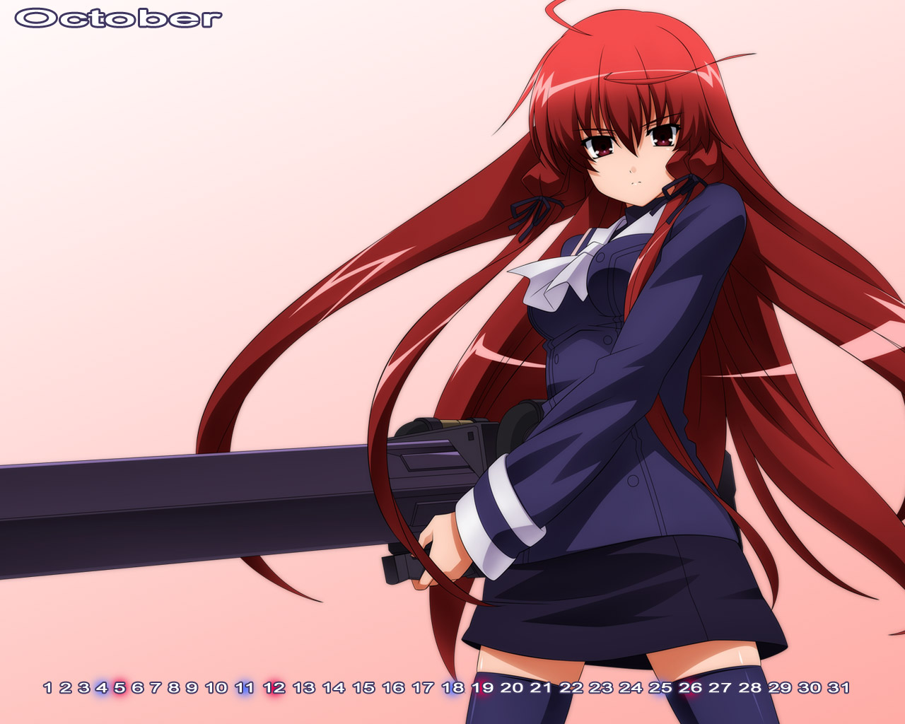calendar, himuro_akari, night_wizard, over_drive, seifuku, wallpaper, wave_ride