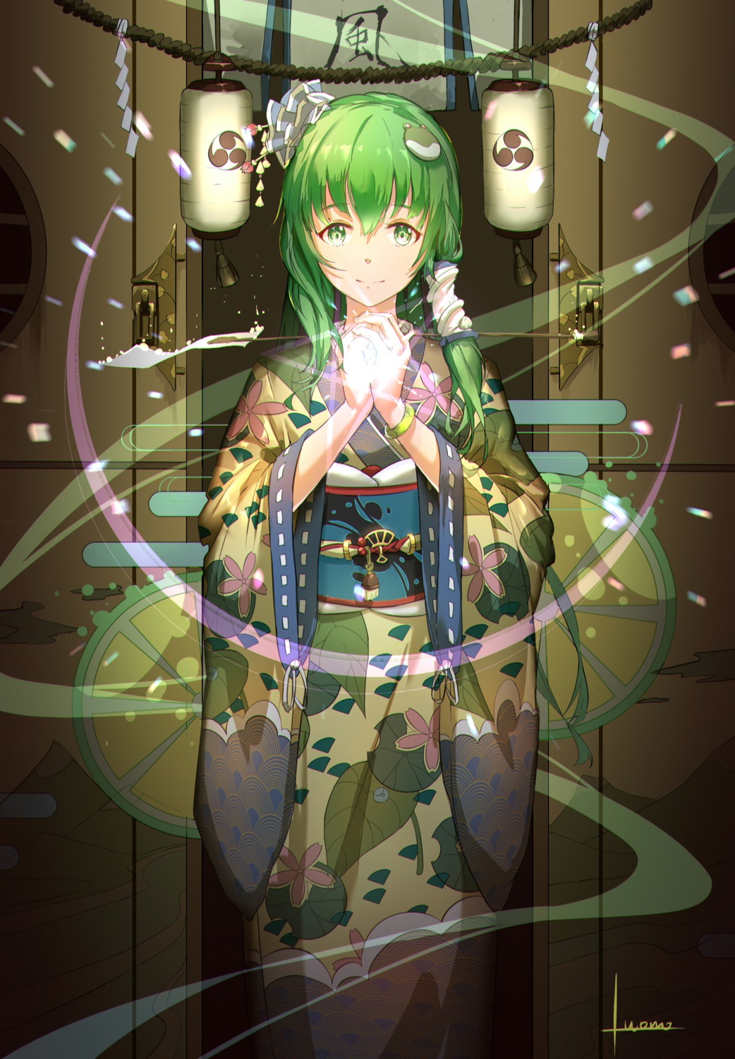 kimono, kochiya_sanae, luomo, touhou