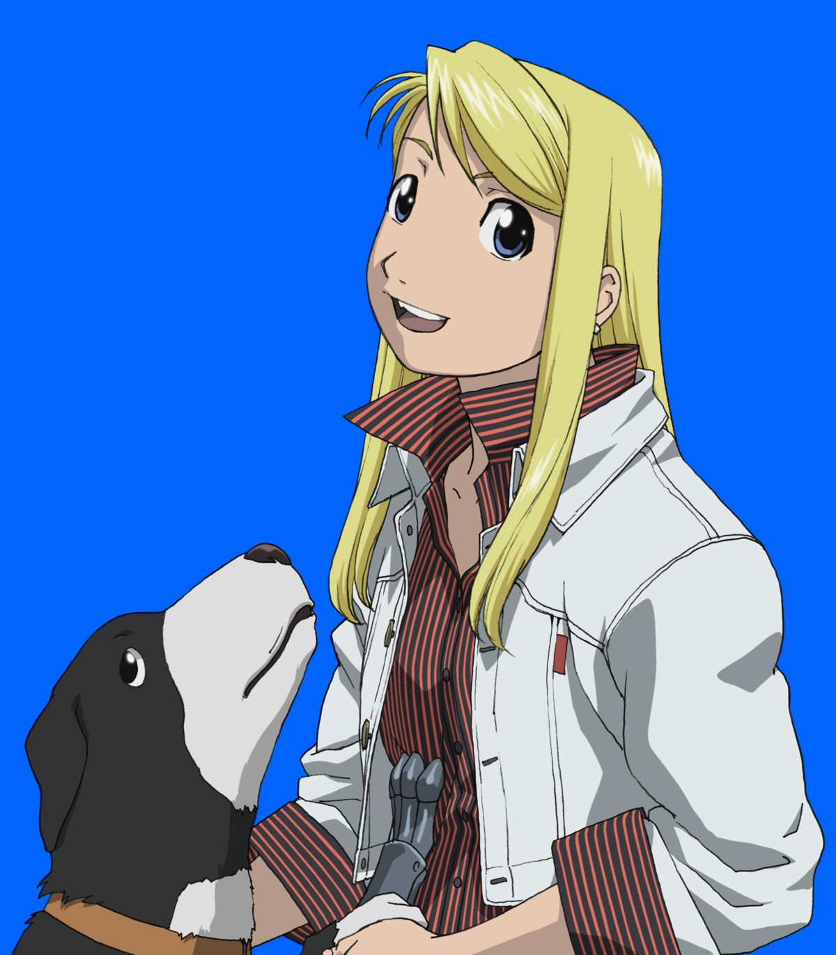 den_(fma), fullmetal_alchemist, kanno_hiroki, winry_rockbell