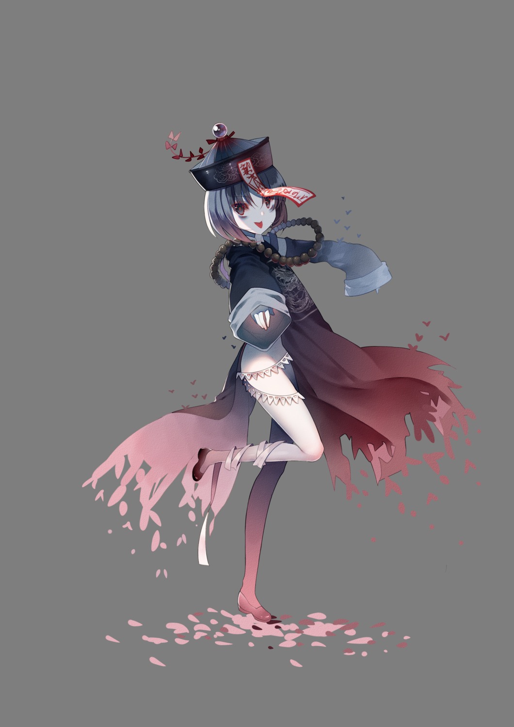 bandages, jiji_(381134808), miyako_yoshika, touhou, transparent_png
