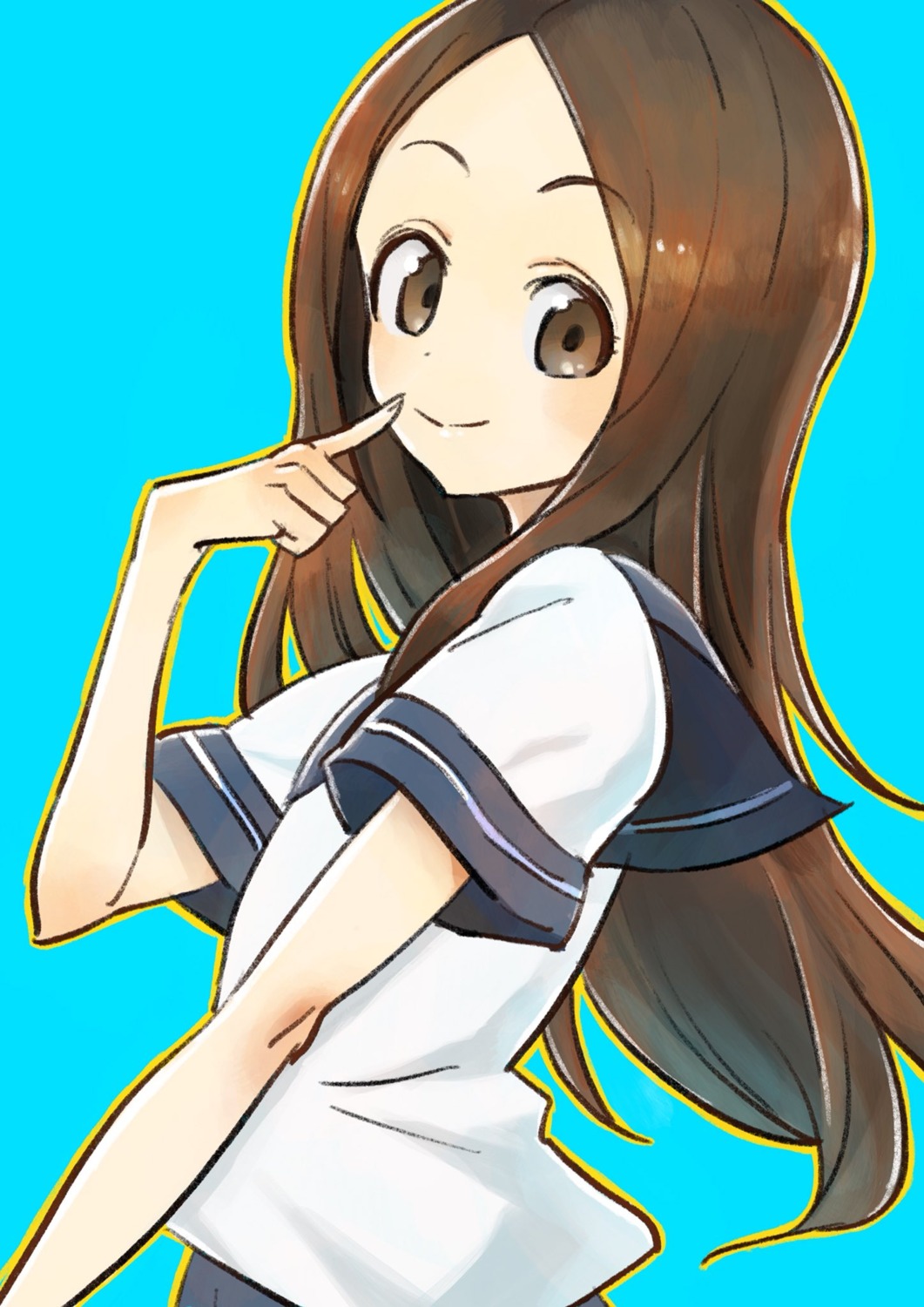 karakai_jouzu_no_takagi-san, kgo_(mushiki_k), seifuku, takagi-san