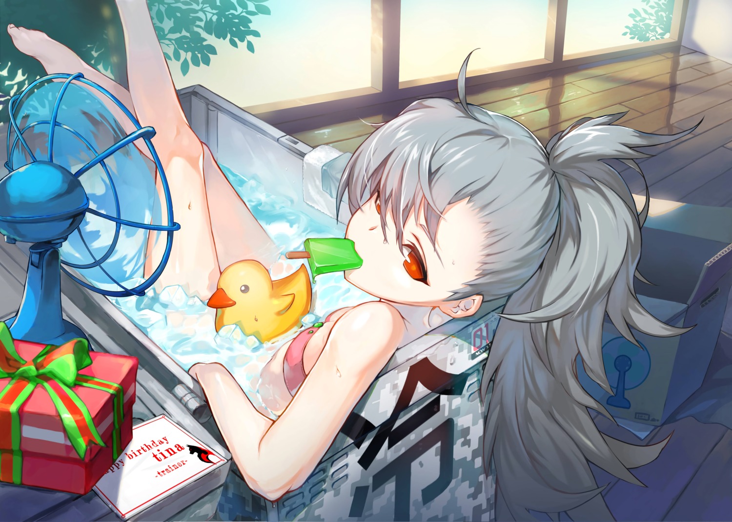 cleavage, closers, swimsuits, tagme, tina_(closers), wet