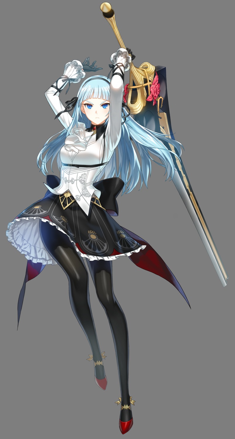 closers, pantyhose, sword, tagme, transparent_png, violet_(closers)