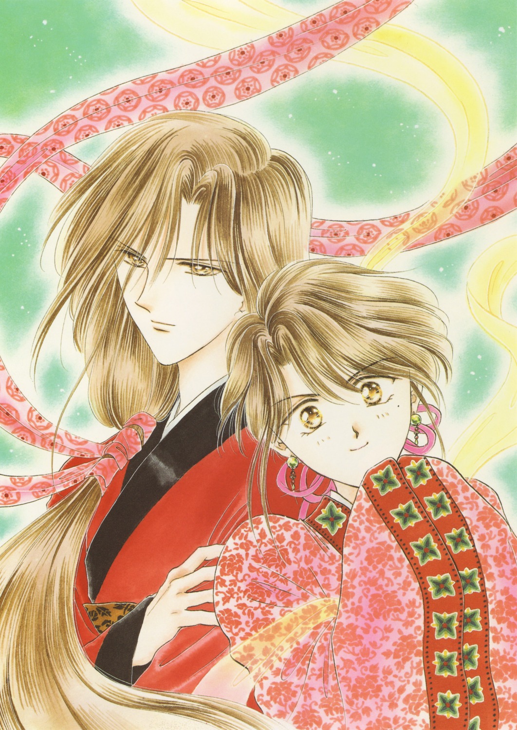 fushigi_yuugi, hotohori, male, nuriko, watase_yuu