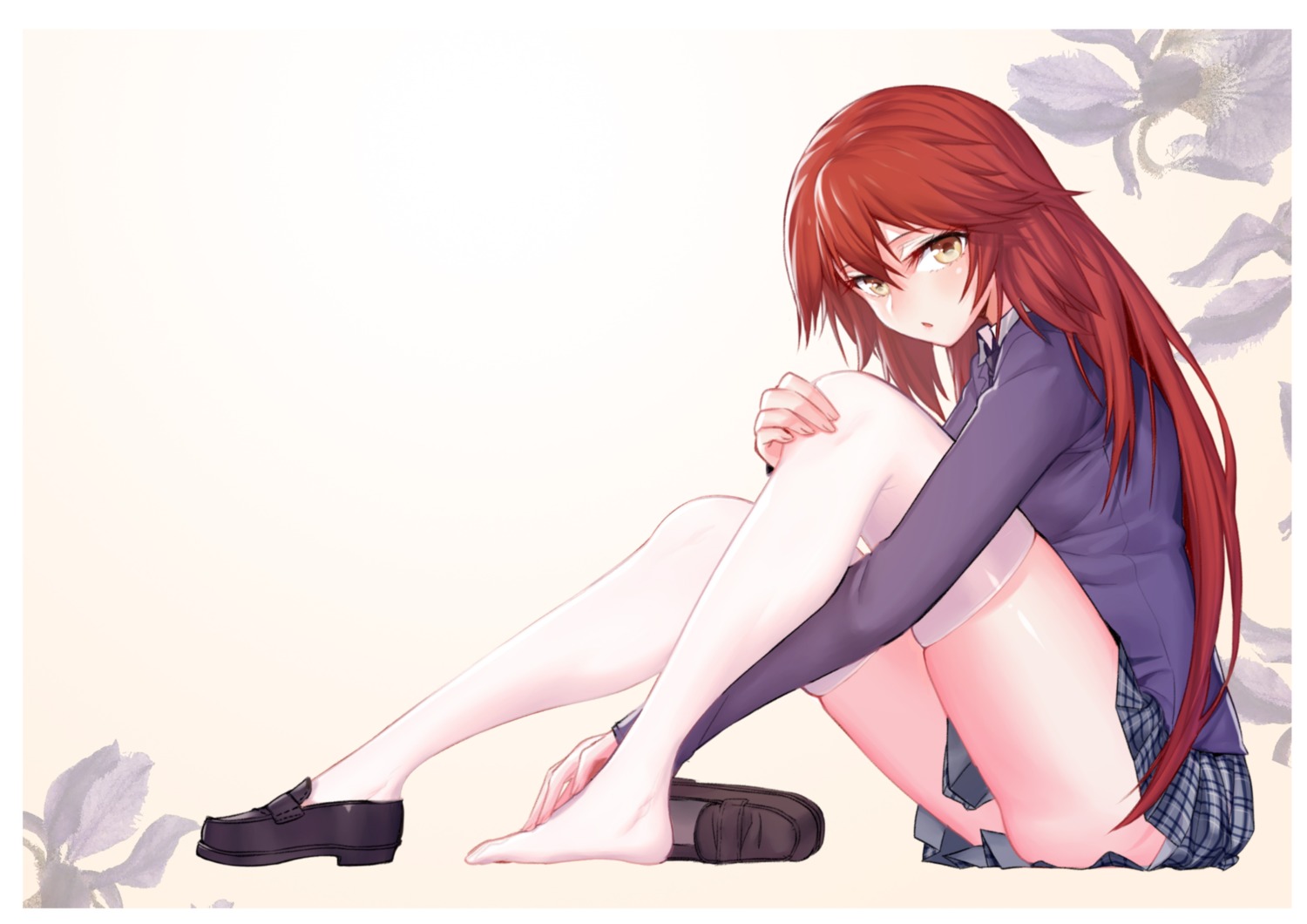 bearn_(zhanjianshaonv), onceskylark, seifuku, thighhighs, zhanjianshaonv
