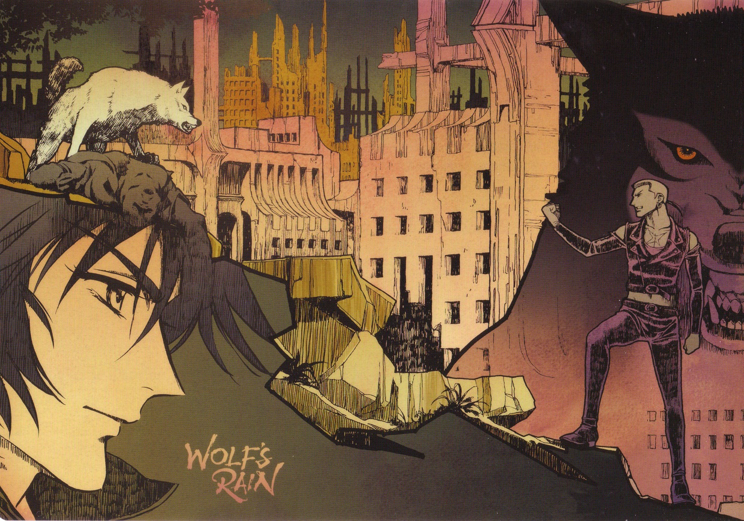 kiba_(wolf's_rain), male, screening, tsume, wolf's_rain
