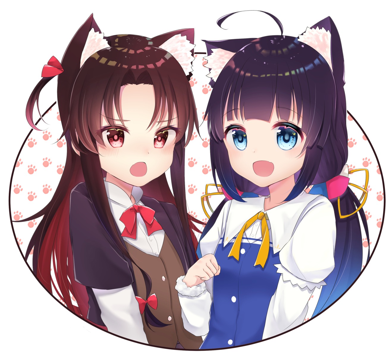 animal_ears, hinatsuru_ai, nekomimi, ryuuou_no_oshigoto!, seifuku, shiarisu, yashajin_ai