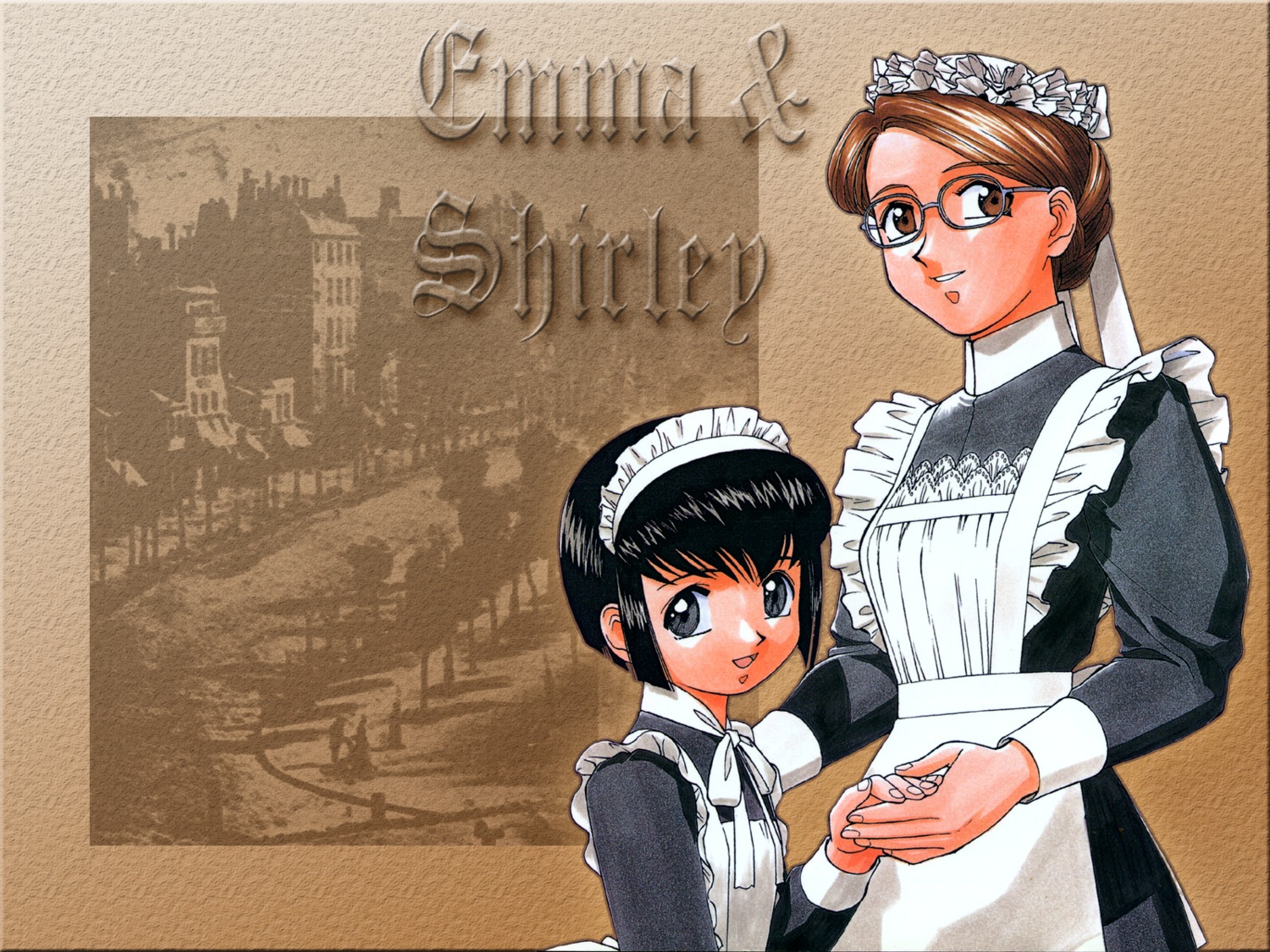 emma, maid, shirley_medison, sonoda_kenichi, victorian_romance_emma, wallpaper