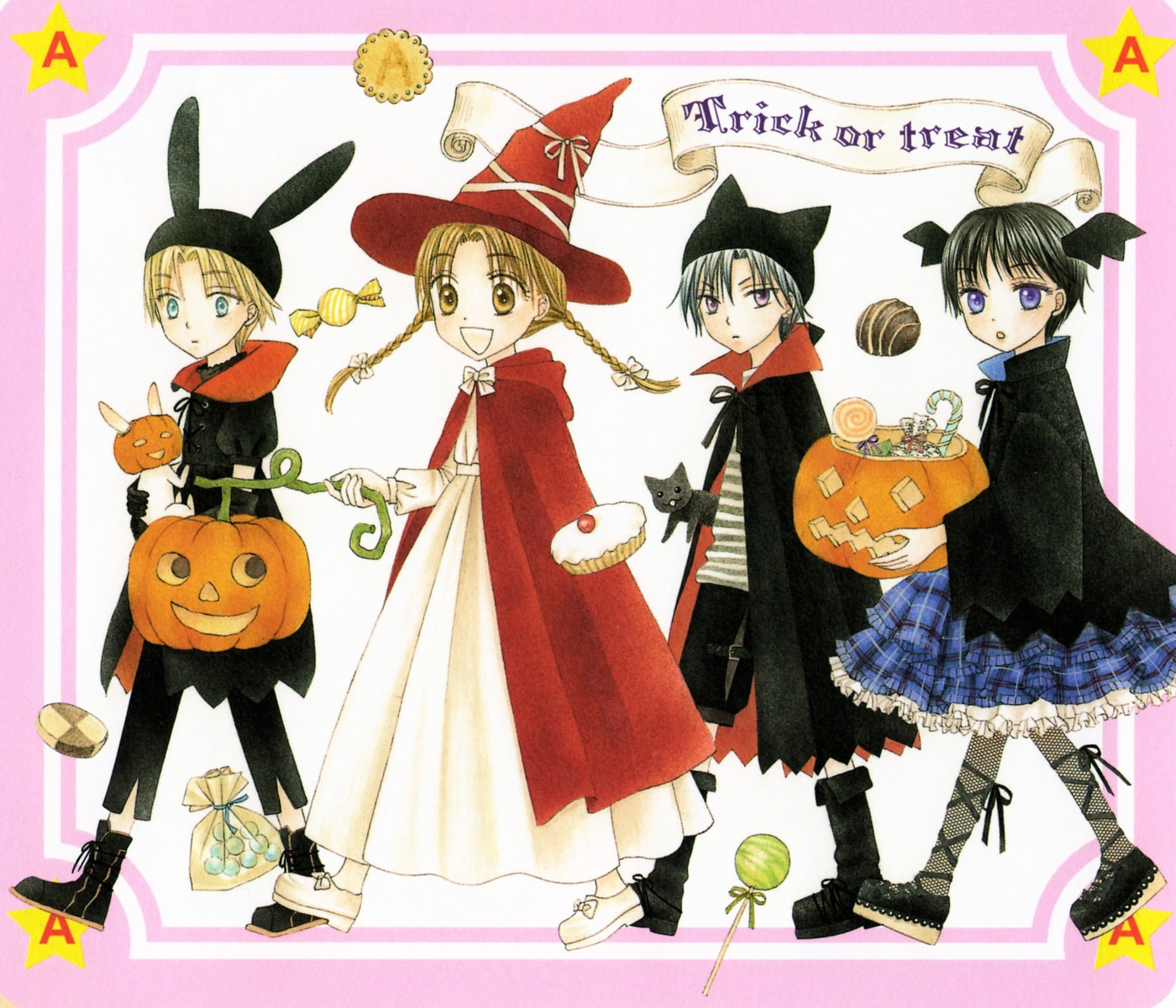 gakuen_alice, hyuuga_natsume, imai_hotaru, nogi_ruka, sakura_mikan