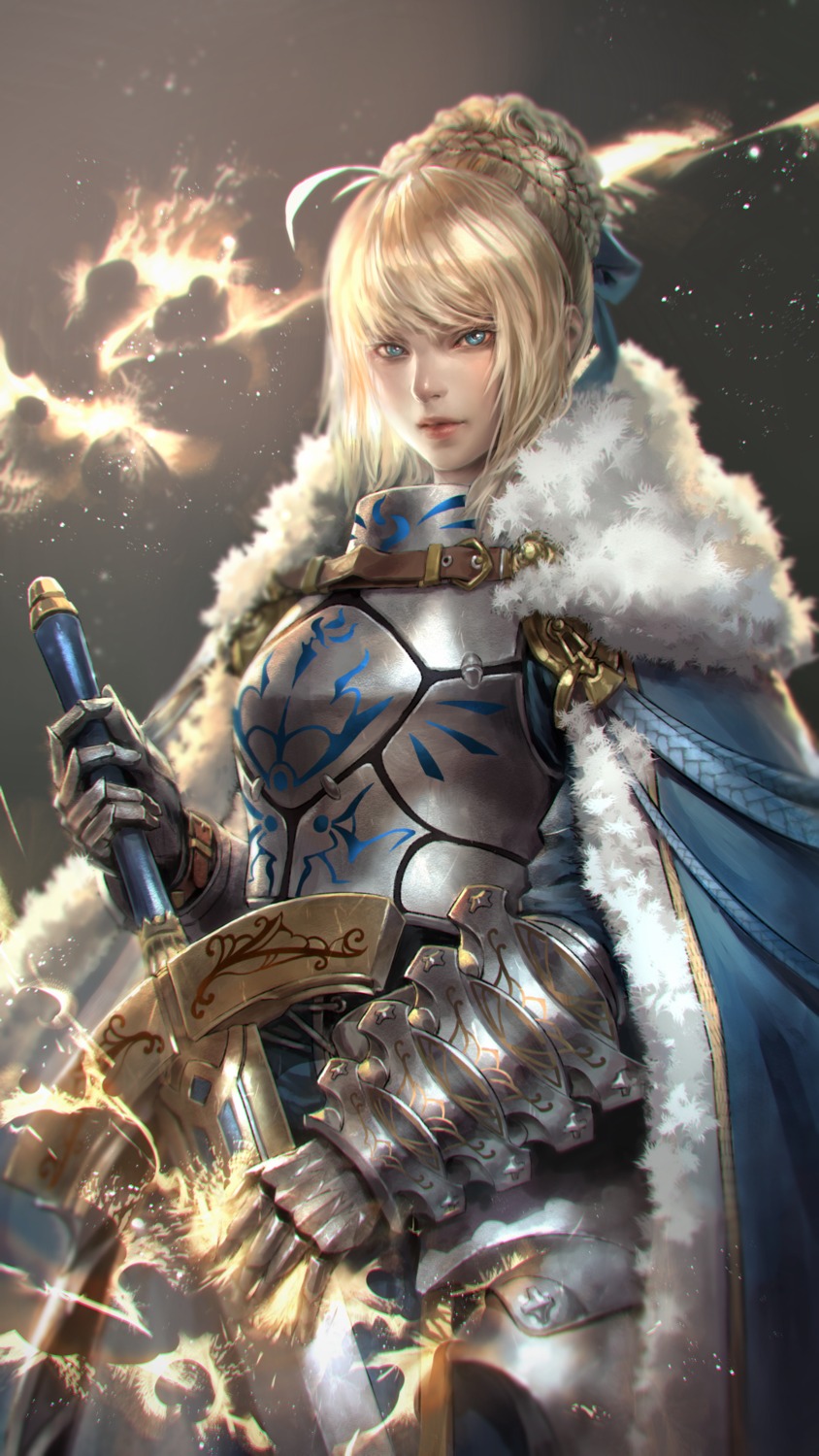 armor, artoria_pendragon_(fate), fate/grand_order, fate/stay_night, kaburagi_yasutaka, sword