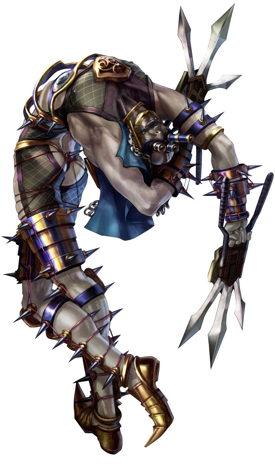 male, soul_calibur, voldo, weapon
