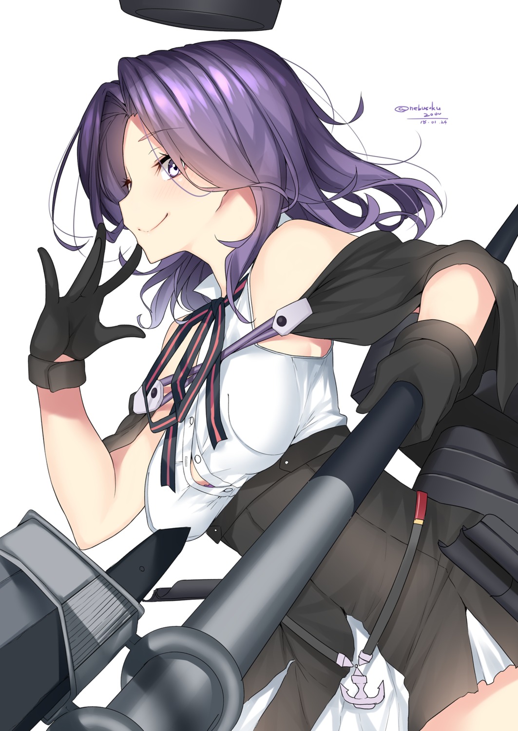 kantai_collection, nebusoku, tatsuta_(kancolle), weapon