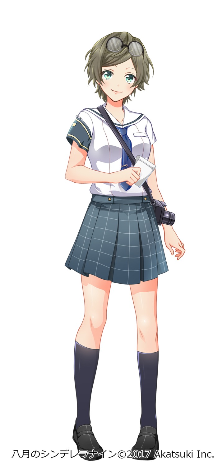 hachigatsu_no_cinderella_nine, megane, nakano_ayaka, seifuku
