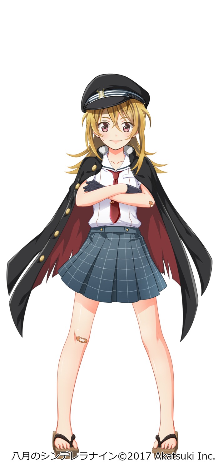 bandaid, hachigatsu_no_cinderella_nine, iwaki_yoshimi, seifuku