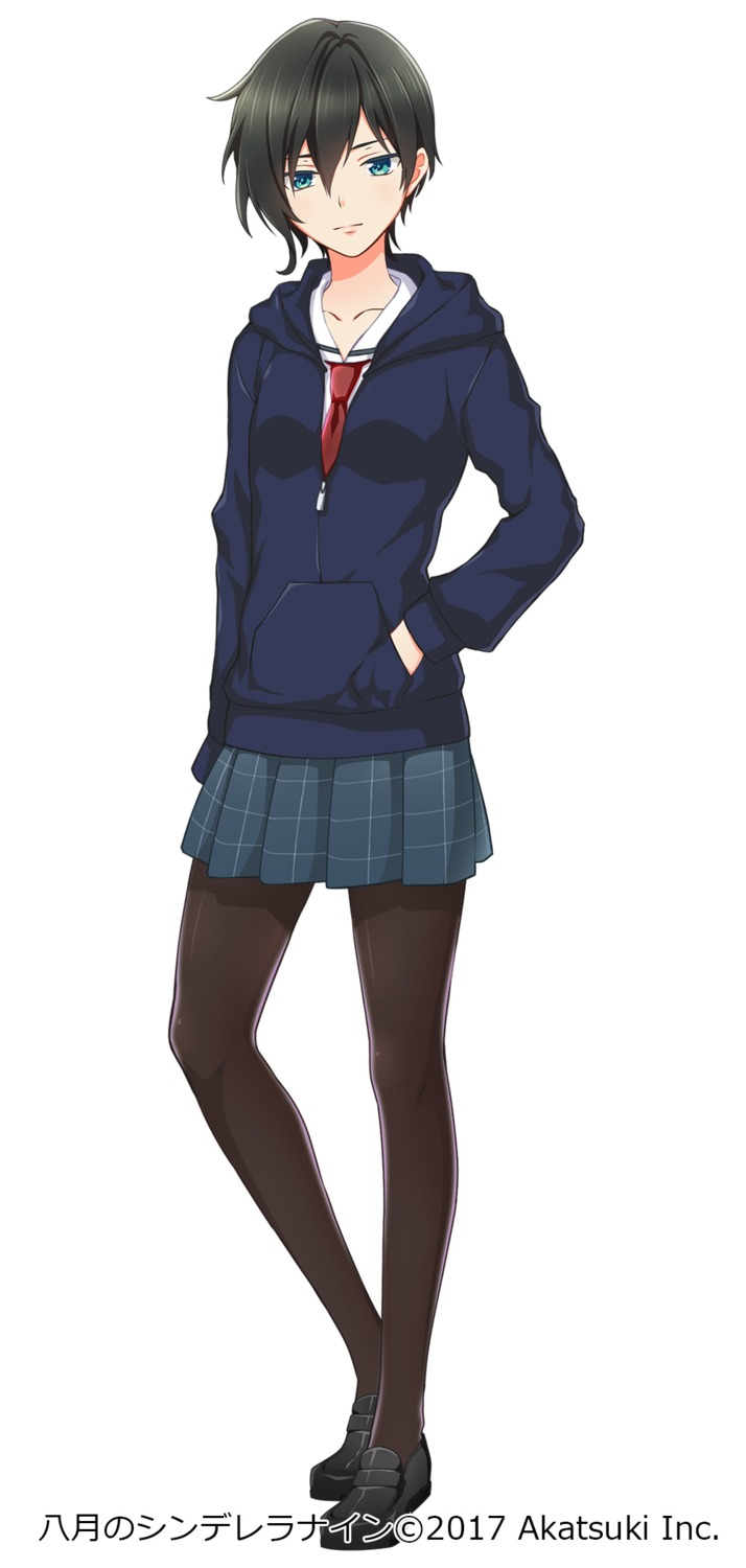 hachigatsu_no_cinderella_nine, pantyhose, seifuku, tsukumo_kana